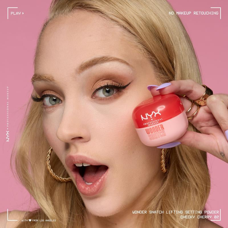 Wonder Snatch Loose Setting Powder, 16H Wear, Lift + Brighten, Smudge- Proof Formula, NYX Professional Makeup
