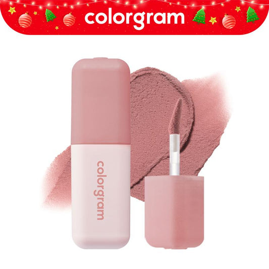 Colorgram Nude Blur Tint – Soft Velvet Matte Lip & Cheek Stain with Airbrushed Finish & Long-Lasting Comfort